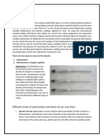 There Are Two Ways To Measure The Density 1. Hydrometers 2. Baknometers A Stopper Capillary: A Hydrometer Is An