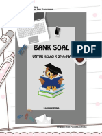 Bank Soal Kelas X Bab 8 (Hukum Newton Tentang Gravitasi)