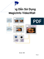 Hướng Dẫn Sử Dụng MagicInfo VideoWall
