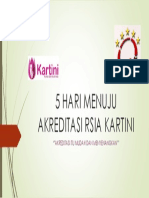 18 Hari Menuju Akreditasi Rsia Kartini