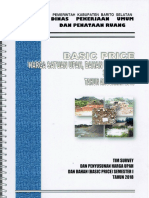 Basic Price T1 2018 Draft Revisi Upah PDF