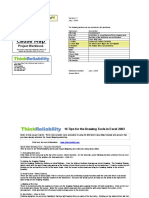 Root Cause Analysis Cause Mapping Template