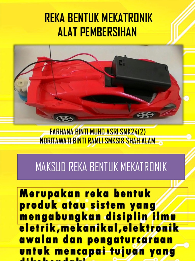 Maksud Reka Bentuk Mekatronik | PDF