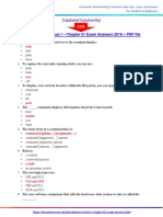Introduction To Linux I - Chapter 01 Exam Answers 2019 + PDF