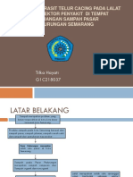 Identifikasi Parasit Telur Cacing Pada Lalat