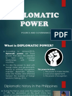 Diplomatic Power 