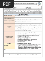 Ficha de Planejamento Diário Jane