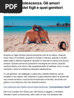 A Come Adolescenza. Gli Amori Turbolenti Dei Figli e Quei Genitori Affaticati  - La Stampa