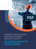 2018-06-11 The European Construction Industry Manifesto On Digital Construction - A4