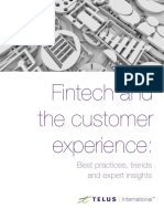Fintech and The Customer Experience:: Best Practices, Trends and Expert Insights