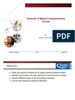Elements of Digital Communications System: by Hisham Alasady, PHD