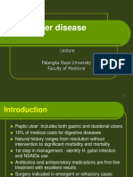 Peptic Ulcer Disease: Palangka Raya University Faculty of Medicine