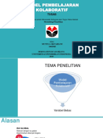 Model Pembelajaran Kolaboratif