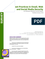 Best Practices in Email, Web and Social Media Security (RSCH_0204)