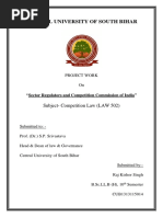 Sector Regulators and Competition Commission of India Final