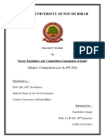 CCI and Sector Regulators in India