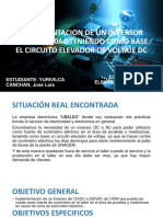 Implementación de Un Inversor de 220v Ac A 12v DC de 100w Contando Con El Circuito Elevador de Volataje DC