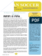 Clean Soccer: Rififi at Fifa