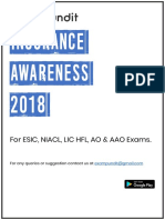 Insurance Awareness PDF 2018 - Downloaded from exampundit.in.pdf