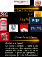 Gerencia de Marca Presentacion