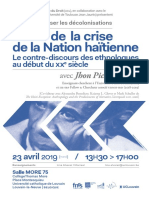 BYRON, Jhon (2019) Sortir de la crise de la Nation haïtienne