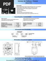 Potenciometro Com Dimmer