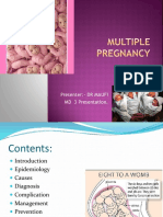 Multiple Pregnancy - PPTX Md3