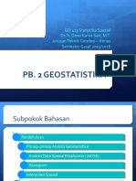PB 2 Geostatistika 2015 PDF
