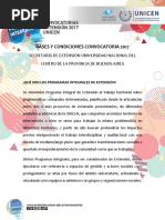 Bases y Condiciones Programas Integrales 2017