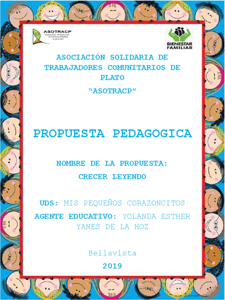 Propuesta Pedagogica | PDF | Educación de la primera infancia | Adultos