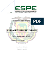 Simulaciones Rectificadores