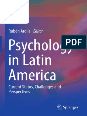 Ruben Ardila Psychology In Latin America Current Status