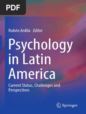 Ruben Ardila Psychology In Latin America Current Status