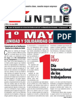 REVISTA YUNQUE nº20  1º Mayo 2019- Órgano de Expresión de La Sección Sindical Del SAT. en Navantia San Fernando. La Carraca-S.F- Poniendo rumbo a nuestra clase, nuestra mayor empresa