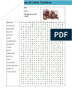 5to Grado - Bloque 1 - Sopa de Letras PDF