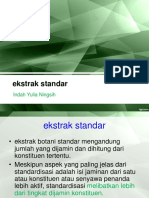 Standarisasi Ekstrak