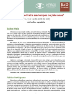 Paulo Freire Em Tempos de Fake News