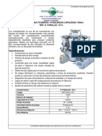 Paralax1013 Dosificador Por Peso 10 Cabezas