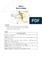 Unit 4 Parts of Body