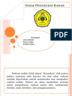 Prinsip Dasar Pengukuran Radiasi