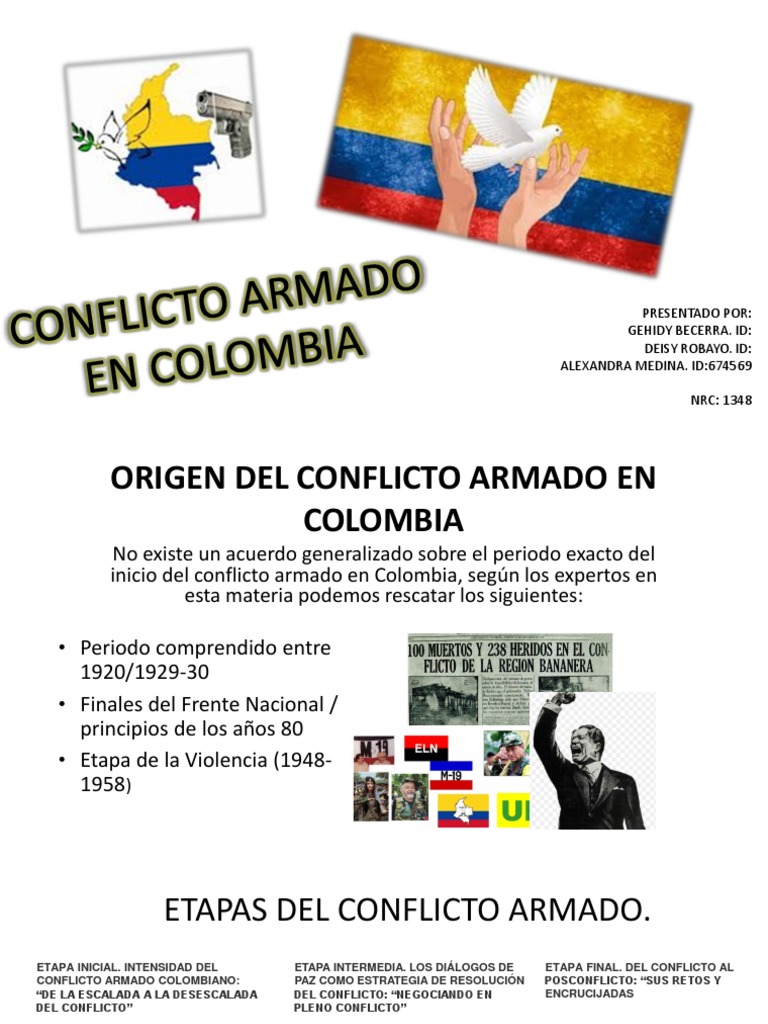 Orígenes y etapas del conflicto en Colombia | PDF | Política de ...