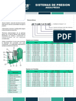 Ficha Técnica Sistema Aqua-Press