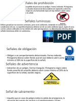 Señalamiento de Seguridad e Igiene