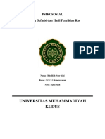 Universitas Muhammadiyah Kudus: Psikososial Tentang Definisi Dan Hasil Penelitian Ras