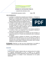 Evaluación Segundo Corte Tema A y B