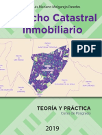 Libro Derecho Catastral Inmobiliario Teoría y Práctica Prof Luis Mariano Melgarejo PDF
