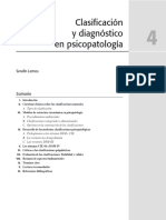 Clasificación y Diagnóstico en Psicopatología