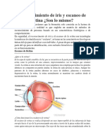 Reconocimiento de Iris y Escaneo de Retina