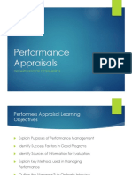 Performance Appraisals: Department of Commerce