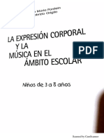 La Expresión Corporal y La Música en El Ámbito Escolar Ana María Porstein Fabrizio Origlio PDF